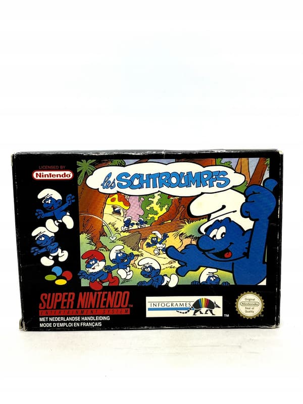 The Smurfs SNES