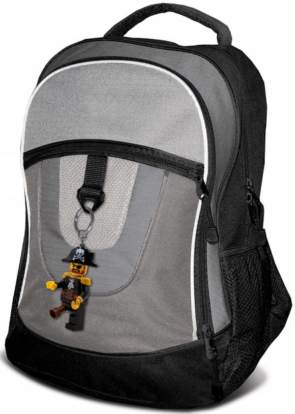 LEGO PIRATES REDBEARD PIRATE LED TORCH KEYRING + GIFT BAG
