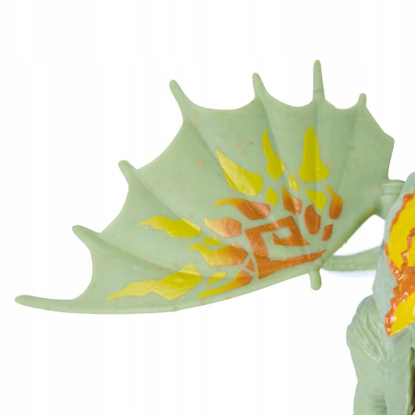 HOW TO TRAIN YOUR DRAGON: RUMBLEHORN THE CRACKER FIGURINE + STOICK