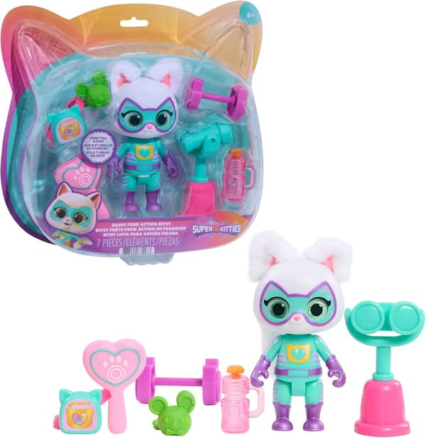 JUST PLAY Super Cats: Kizia Ready for Action – 7-piece set