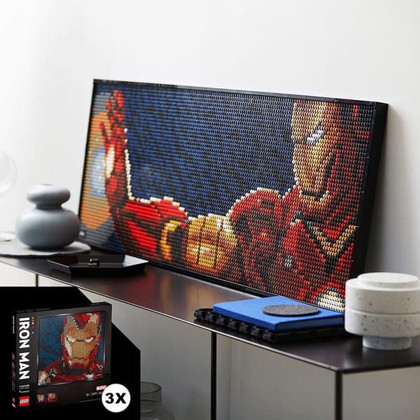 LEGO ART 31199 IRON MAN BY MARVEL