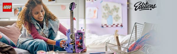 LEGO Editions Olivia Rodrigo’s Double Guitar 43031