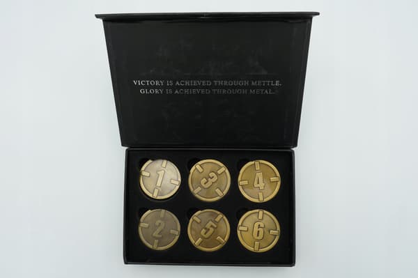 Warhammer Day Commemorative Coins Objective Markers