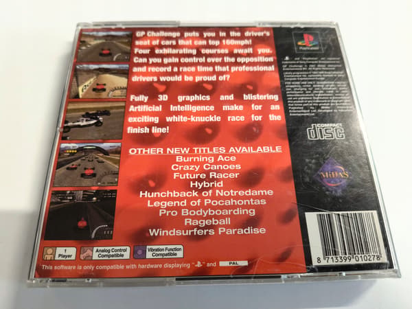 GP Challenge PlayStation PSX