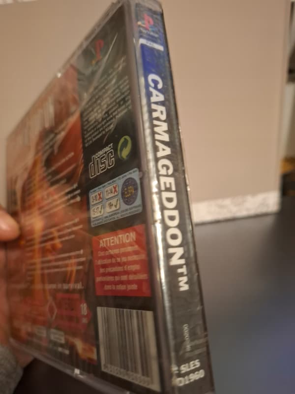 CARMAGEDDON GAME FOR PS1 – NEW