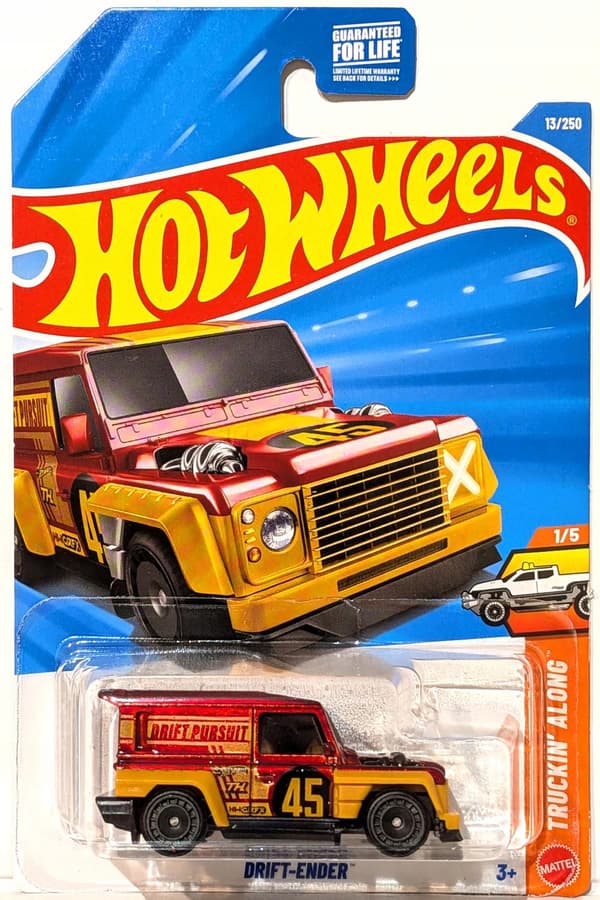 HOT WHEELS DRIFT-ENDER SUPER TREASURE HUNT STH 1:64