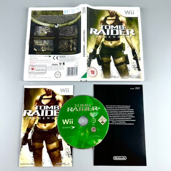 Tomb Raider: Underworld | Nintendo Wii | 3xA SET