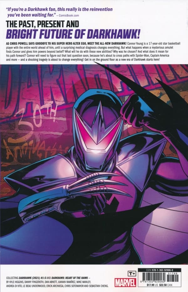 Kyle Darkhawk Higgins, Danny Fingeroth, Abnett