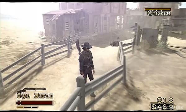 Red Dead Revolver [XBOX], an action game