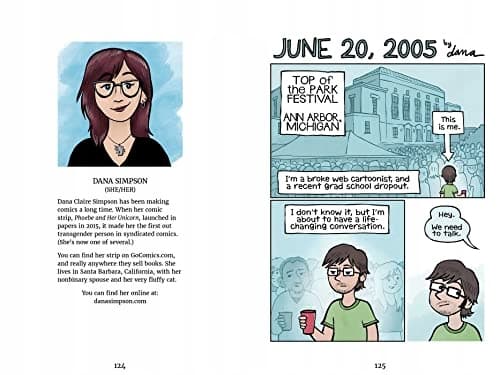 OUT SIDE TRANS+NONBINARY COMICS – David Daneman (BOOK)