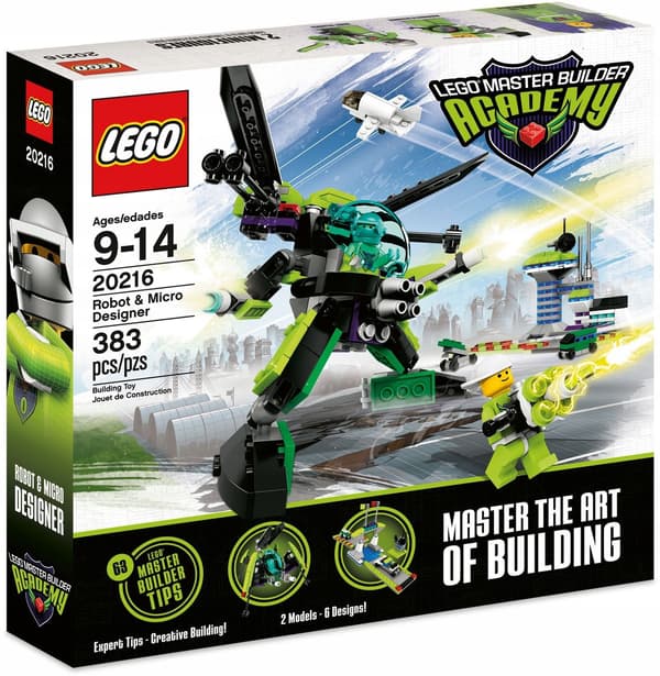 LEGO Master Builder Academy 20216 – Robot & Micro Designer