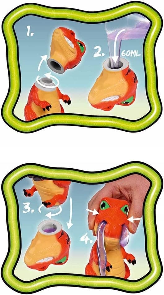 SIMBA T-ROTZ DINOSAUR 16 cm with slime