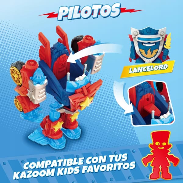 SuperThings Turbo Warrior Power Transforming Robot Toy