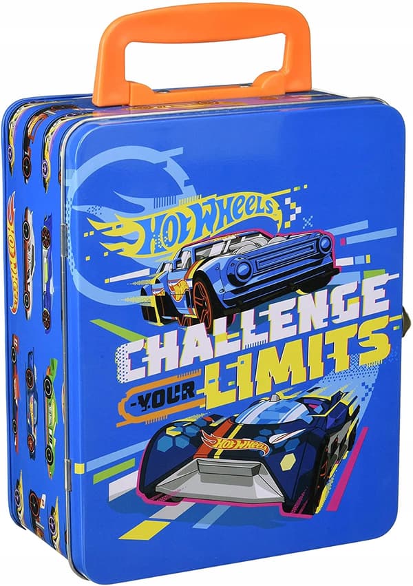 Klein Hot Wheels 18-car storage tin