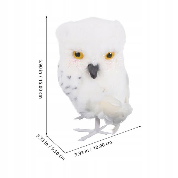 DECORATIVE WHITE OWL – A UNIQUE ORNAMENTAL FIGURINE