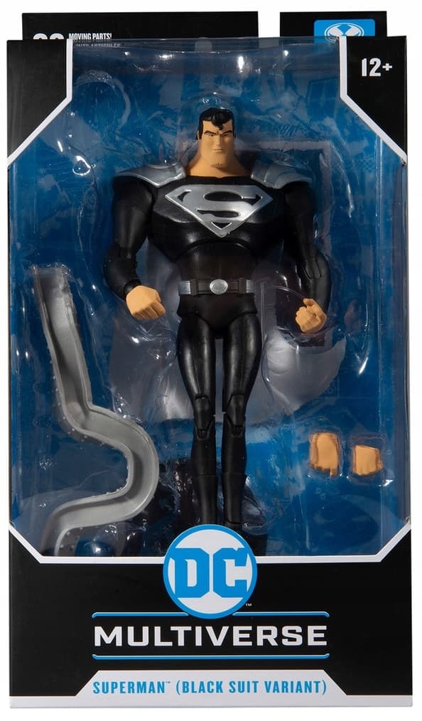 Large Animated Superman DC Multiverse figurine, 18 cm.