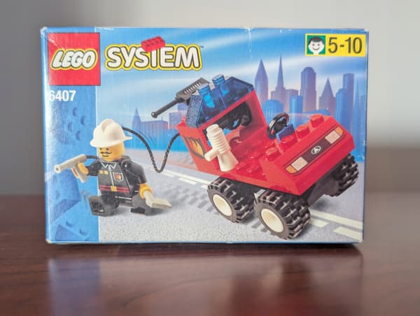 Lego 6407 Fire Chief’s Car – New