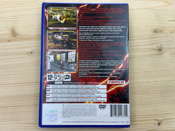 TEKKEN 5 disc – very good+ condition, complete set, Polish edition for PS2