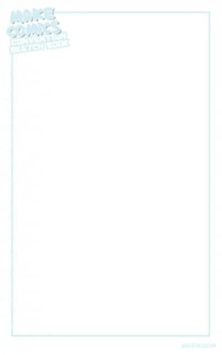 Make Comics: Comic Book Convention Sketchbook for Drawing and Doodling