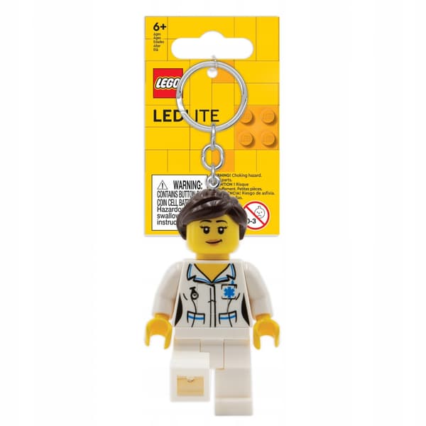 LEGO KEYRING TORCH: Nurse LGL-KE186