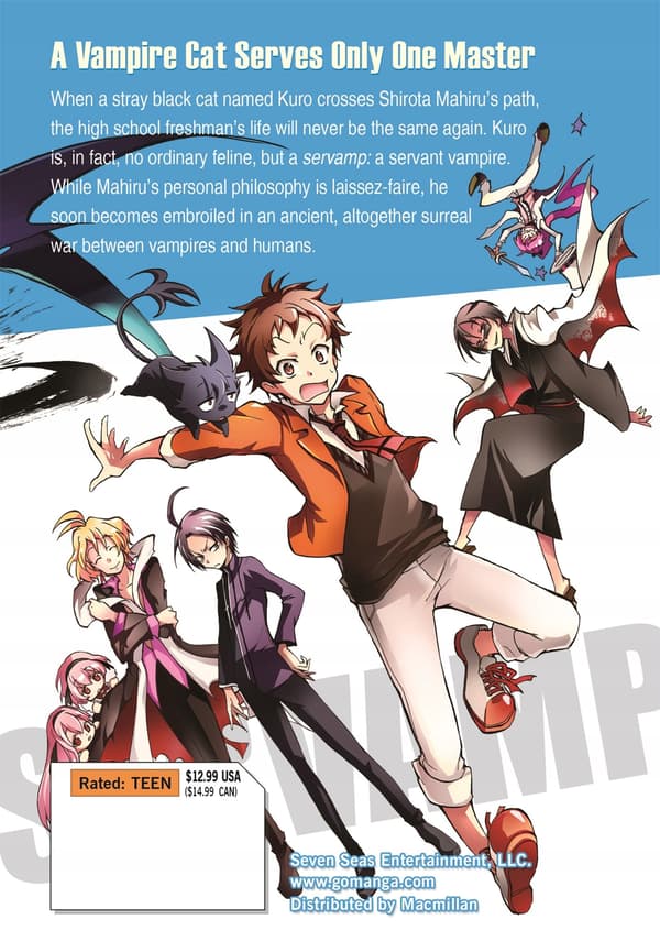 Servamp Vol. 1: Strike Tanaka