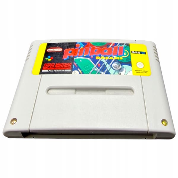 Pinball Dreams | Nintendo SNES | PAL retro classic