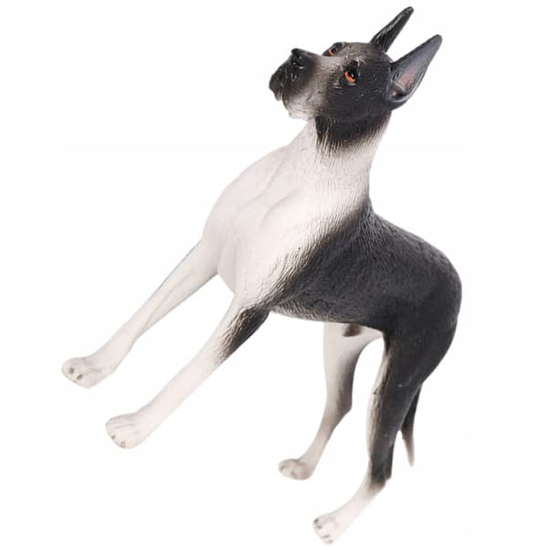 PLASTIC DOG FIGURINE – TABLE AND SHELF DECORATION