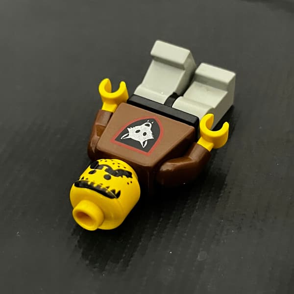 cas252 LEGO Minifigure Misprint