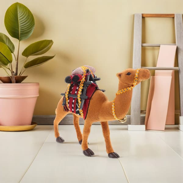 REALISTIC CHOCOLATE CAMEL FIGURINE – REALISTIC ANIMAL DECORATION