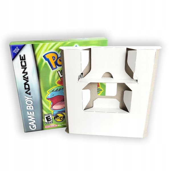 Pokémon LeafGreen Game Boy Case + Cartridge
