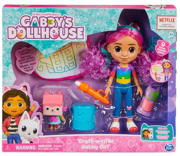 Spin Master Gabi’s Cat House Set: Rainbow Art Set + ACCESSORIES