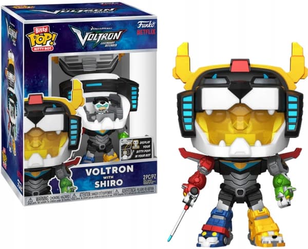 Bitty POP! Bots Figure 4-Pack: Voltron – Voltron, 2.5 cm