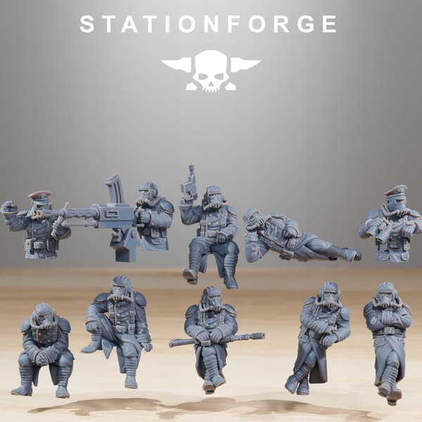 GrimGuard Heavy Battle Tank crew - Station Forge
