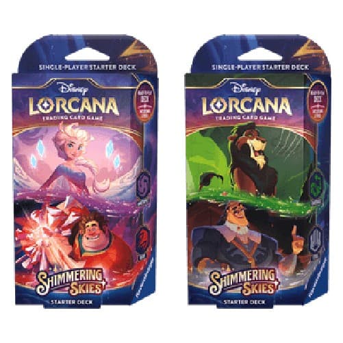 Lorcana Shimmering Skies: 2 Starter Deck Set German