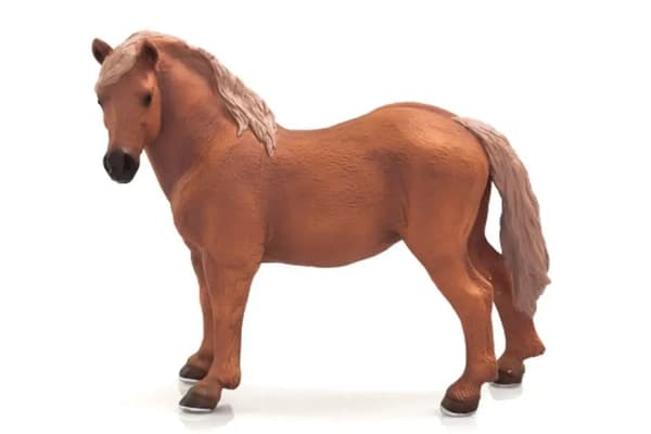 Mojo: A Suffolk mare – hand-painted figurine