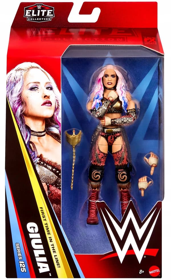 Mattel WWE Elite Giulia action figure, 15 cm