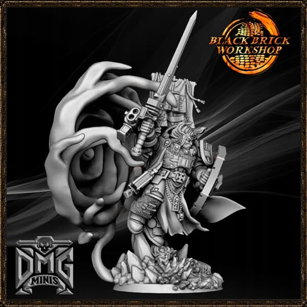Silver Wardens Supreme Warptraveller – a proxy model for D&D and GURPS