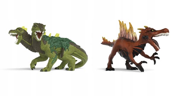 Fiery Dinosaur vs Jungle Lizard – Schleich ELDRADOR CREATURES