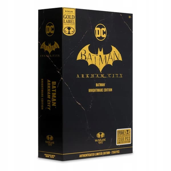 Batman Arkham City Knightmare Edition DC Multiverse Gold Label Figure