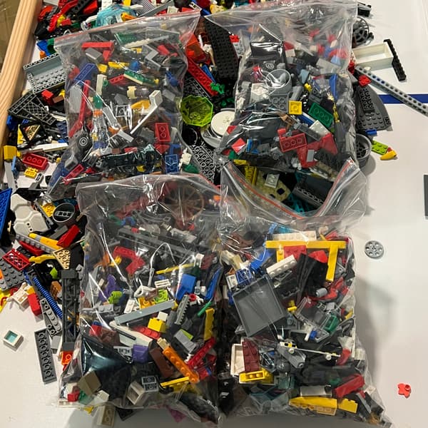 LEGO bricks, mixed pack, 1 kg – ORIGINAL | Premium quality