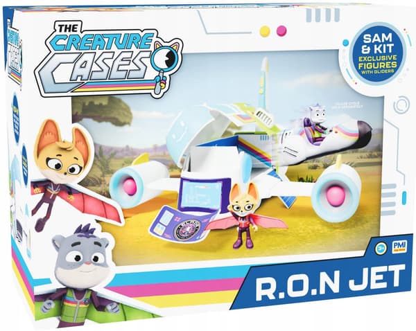 CREATURE CASES: ANIMAL MYSTERIES R.O.N. JET + 2 Figures