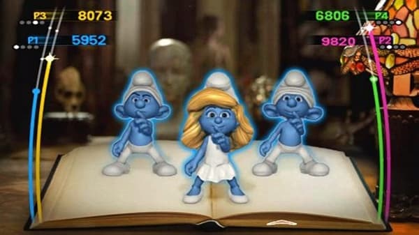 WII THE SMURFS PARTY PACK