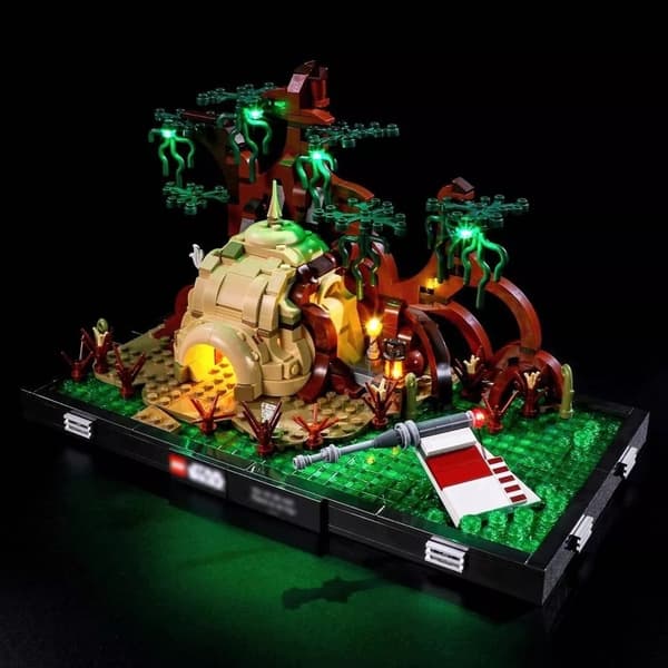 COOLDAC LIGHTING FOR STAR WARS DIORAMA 75330: JEDI TRAINING