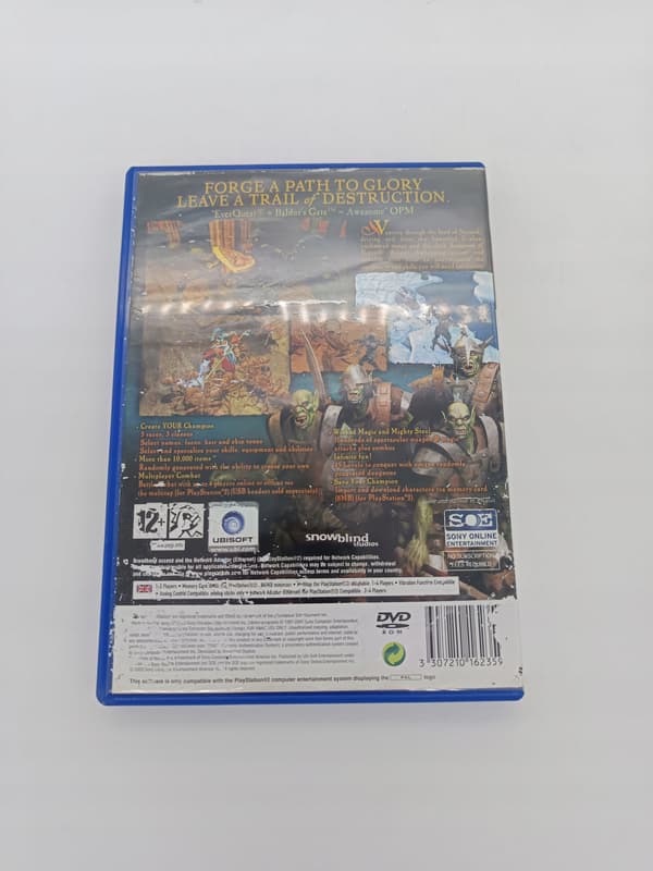 Champions of Norrath PlayStation 2 (PS2) boxed version