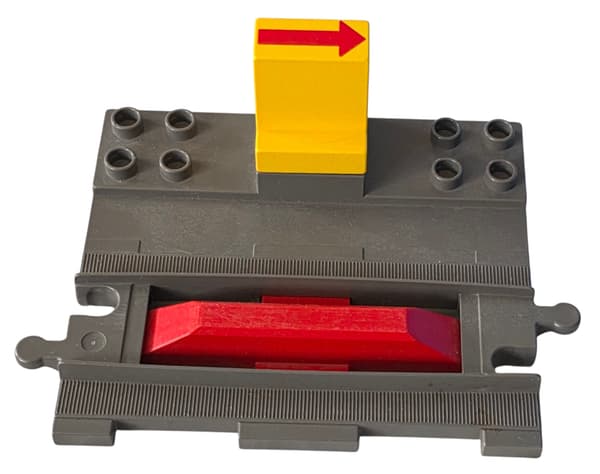 LEGO DUPLO TRAIN STOP ACTION PIECE stoptrain + 026442pb02