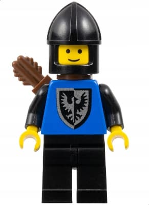 Lego Castle cas301 Black Falcon FIGURINE