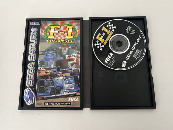 F1 CHALLENGE game – complete, SEGA SATURN