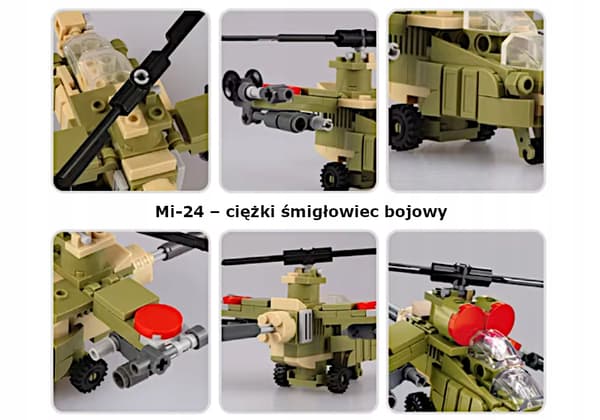 S-400 System 6-in-1 ROCKET TRUCK Building Set: Box + 6 Figures + LEGO WEAPONS