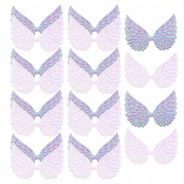 20 mini plastic wings for decoration