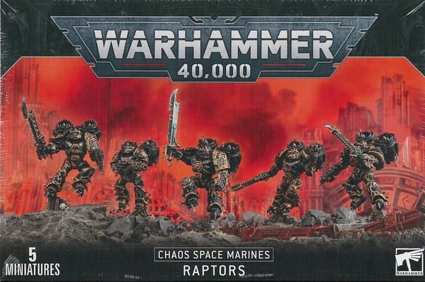 Warhammer 40K – Chaos Space Marines – Raptors